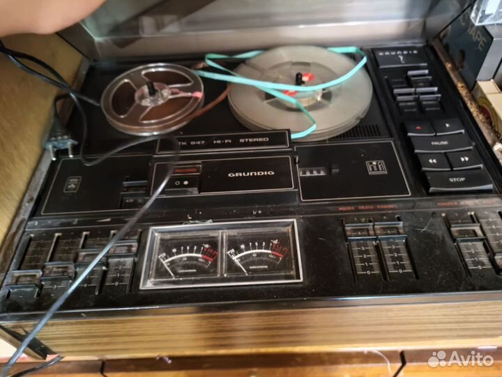 Катушечный магнитофон grundig tk-847 hi fi
