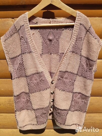 Кардиган женский вязаный