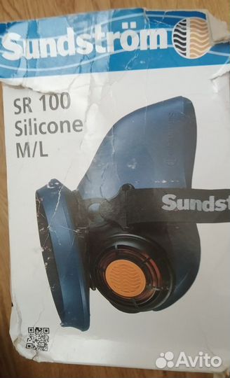Полумаска SR100 Sundstrom M/L