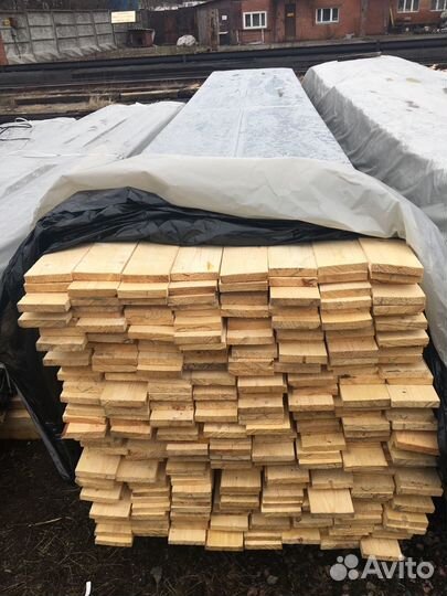 Доска хвоя сухая строганная категории В