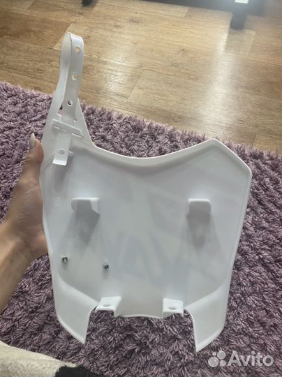 Номерной щиток на питбайк kayo krz