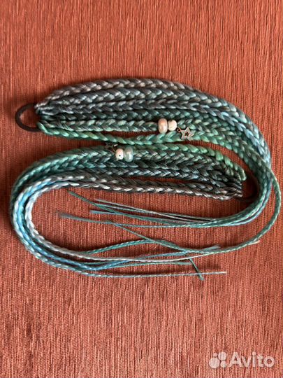 Афрорезинки из кос