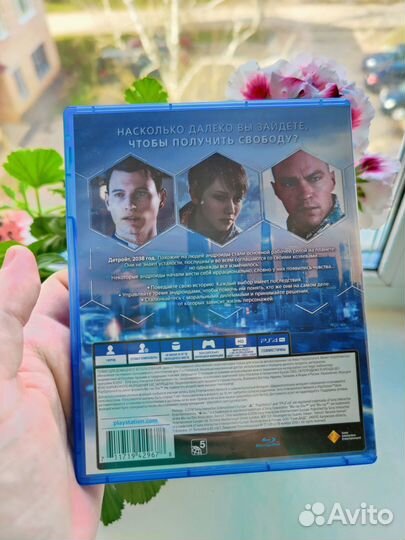 Detroit become human ps4 диск