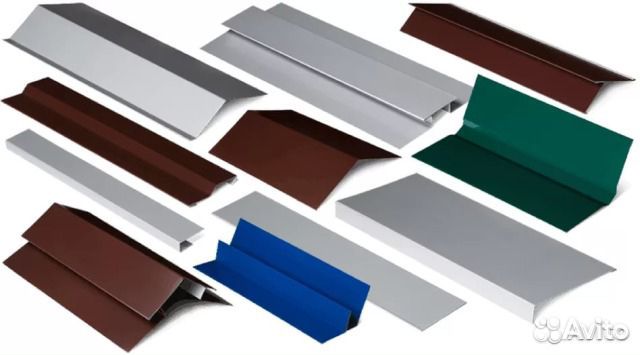 Колпак и отлив. Фасонные(доборные) элементы