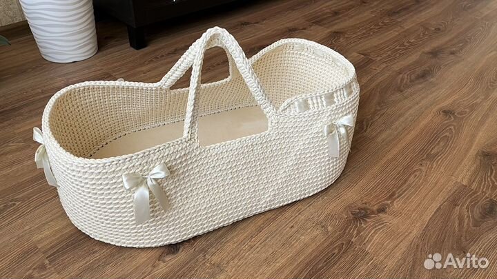 Люлька колыбель вязаная