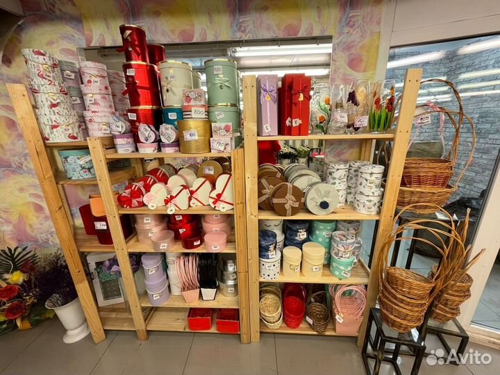 Цветочный магазин с высоким доходом