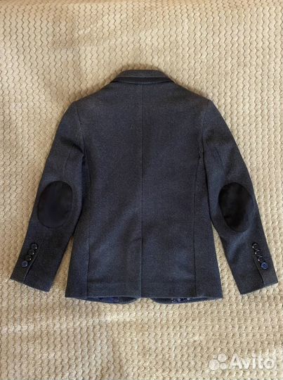 Школьный костюм(пиджак плотный трикотаж)