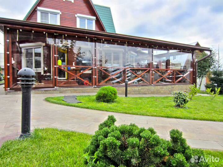 Прозрачные шторы пвх для беседок