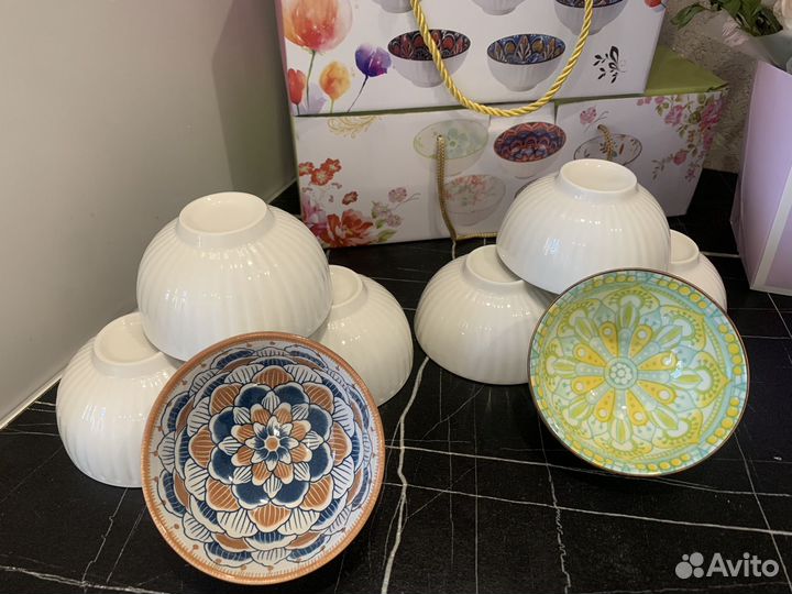 Пиалы, набор 12 шт