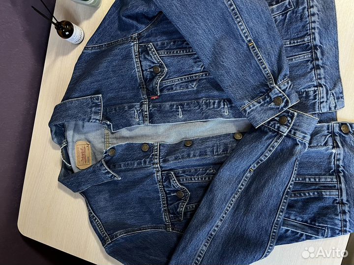 Джинсовая куртка мужская levis