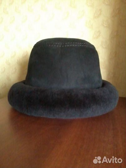 Меховая шапка для девочки