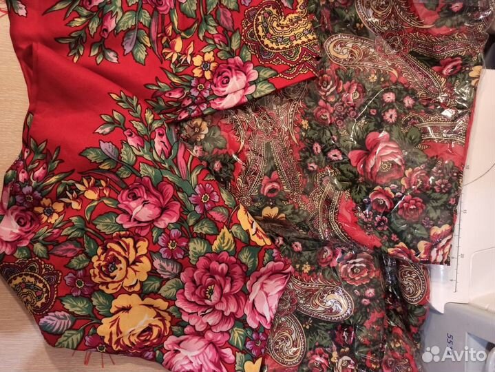 Узор в платках павловопассадский