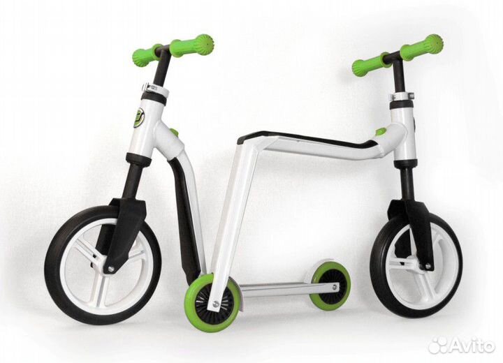 Самокат-беговел (трансформер)