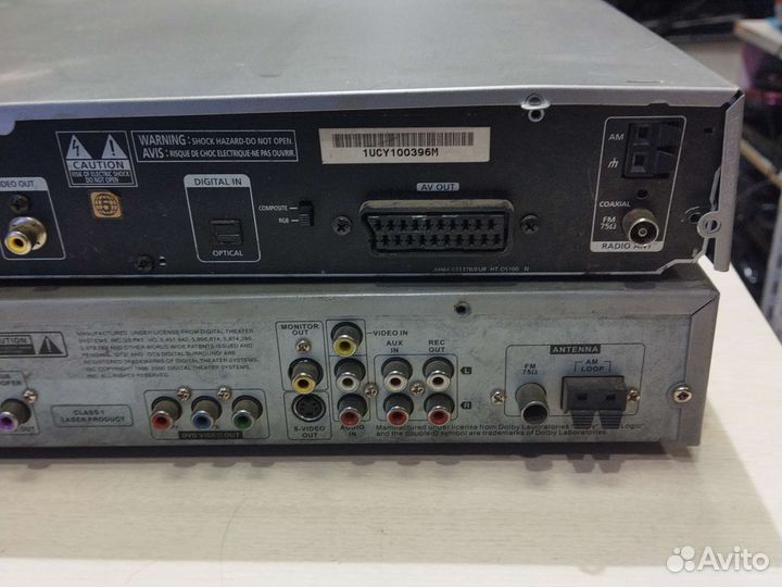 Домашний кинотеатр 2шт неисправные