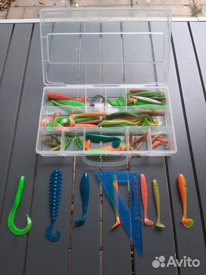 Набор силиконовых приманок