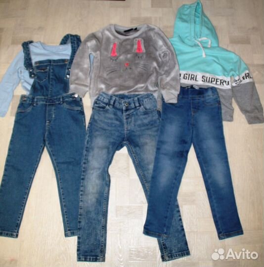 Вещи пакетом для девочки 104