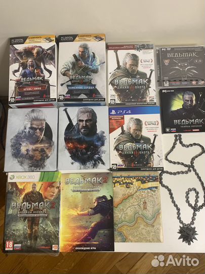 Различный стафф по ведьмаку The Witcher