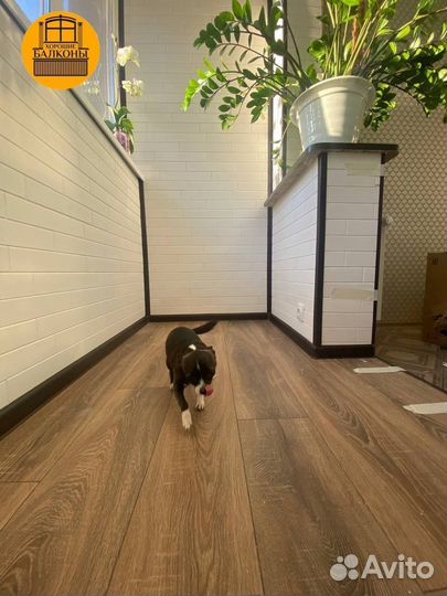 Отделка балконов и лоджий под ключ