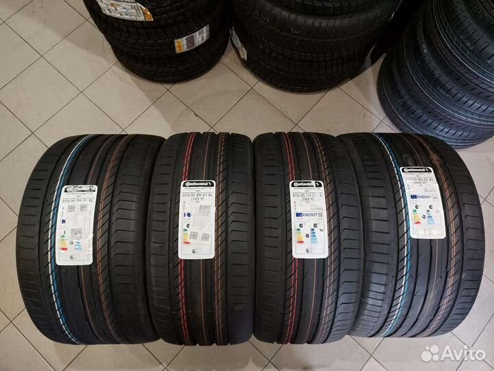 Continental ContiSportContact 5P 275/35 R21 и 315/30 R21