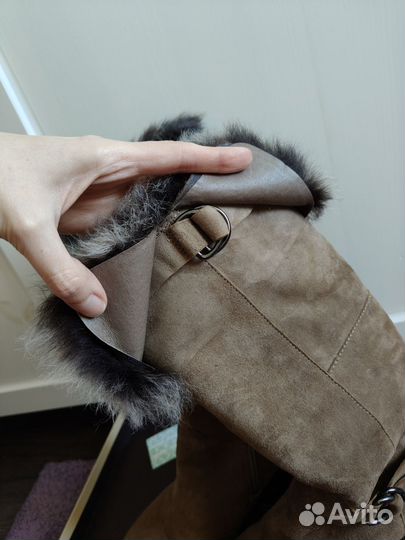 Зимние сапоги из натуральной кожи Эконика RiaRosa