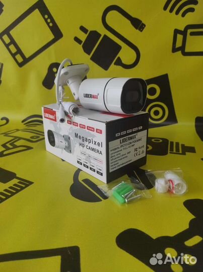 Камера видеонабюдения IP 5 Mpx POE с микрофоном