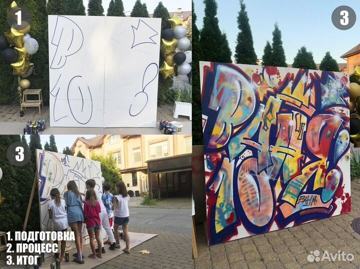 Мастер класс граффити