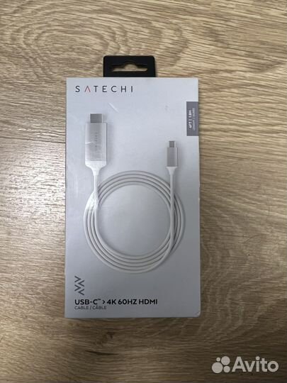 Satechi Кабель USB-C - hdmi 4K, 1.8м