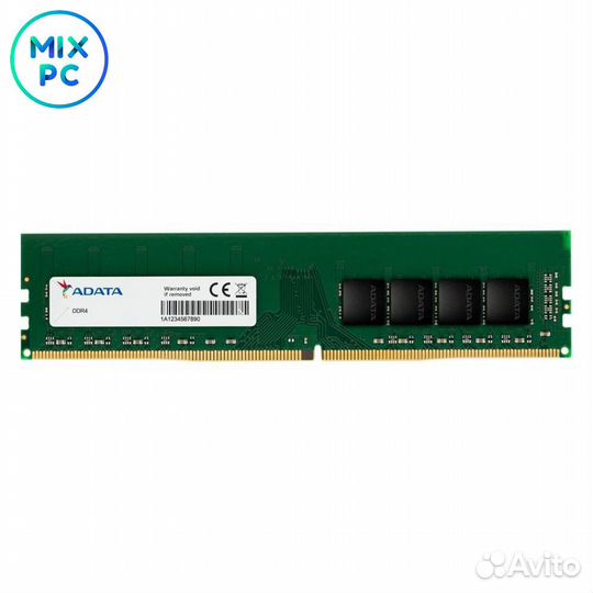 Модуль памяти DDR4 8GB 3200MHz adata AD4U32008G22