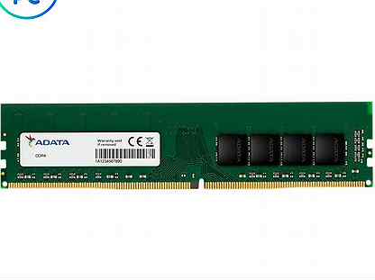 Модуль памяти DDR4 8GB 3200MHz adata AD4U32008G22