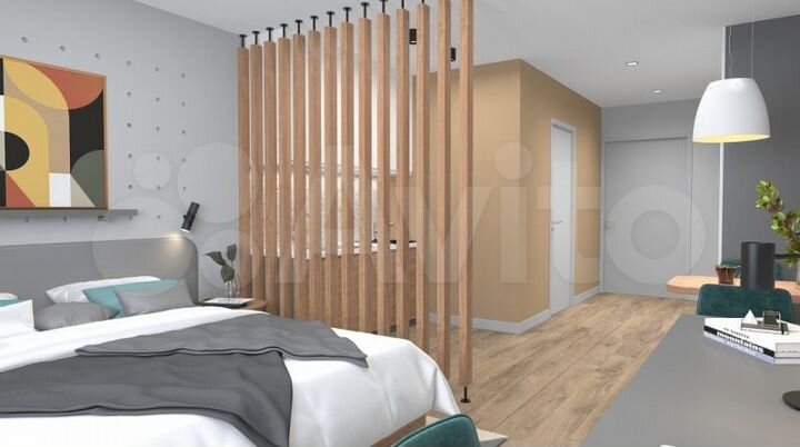 Квартира-студия, 35,6 м², 10/12 эт.