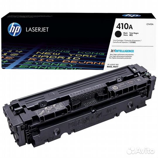 HP CF410A (410A) картридж черный (2300 стр.)