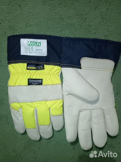 Зимние перчатки кожаные Thinsulate