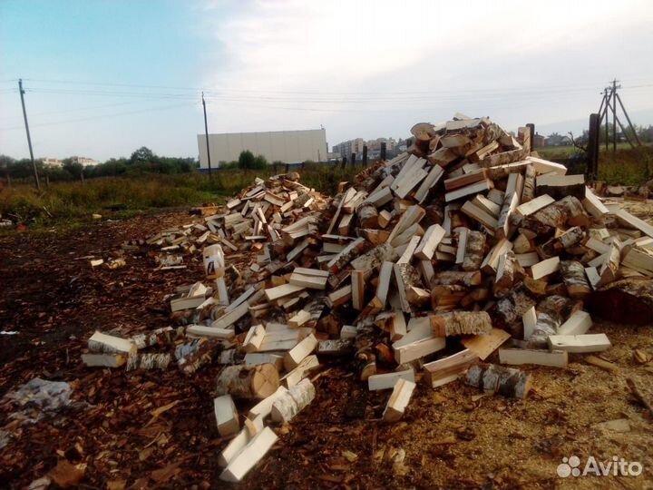 Дрова берёзовые, колотые с доставкой