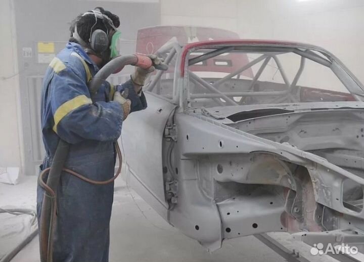 Пескоструйная обработка металла