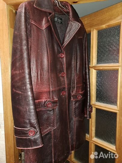 Куртка кожаная женская