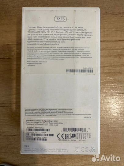 iPhone 6S, 32 ГБ