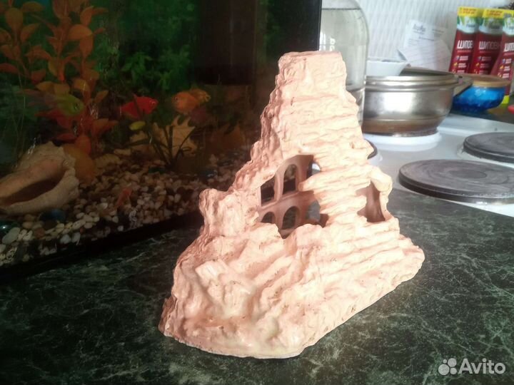 Декорация для аквариума замок