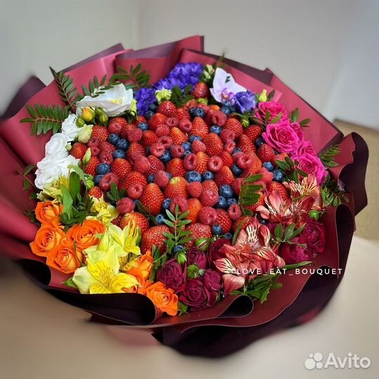 Букет из клубники/ ягодный букет