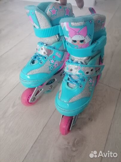 Роликовые коньки детские LOL