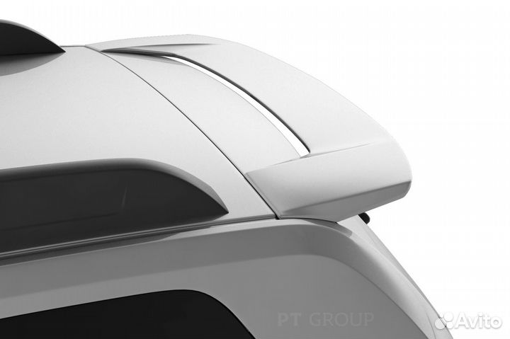 Спойлер на крышку багажника Renault Duster 2012