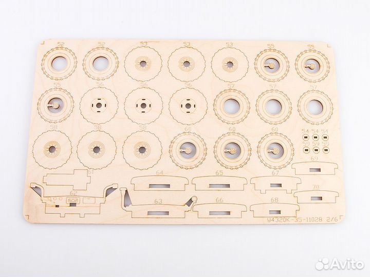 11028 Грузовик 4320 кунг Сборная модель Baumi 1:35