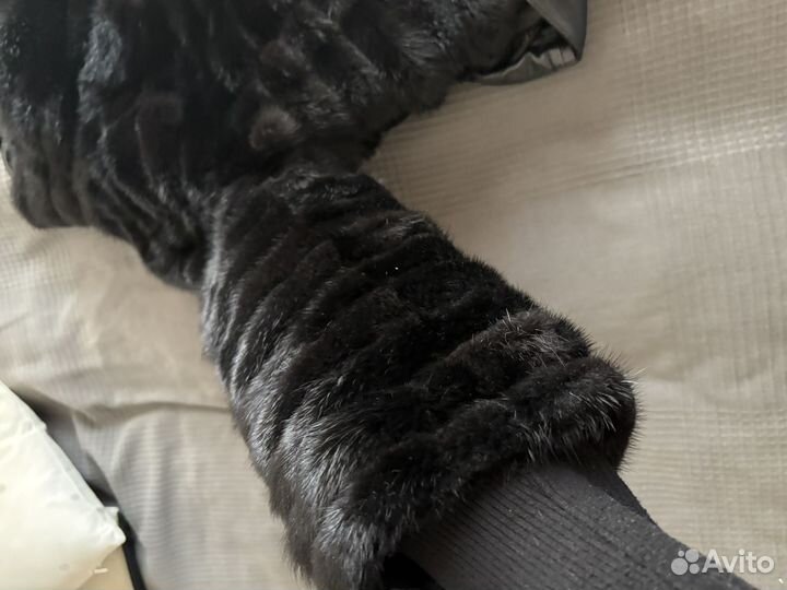 Зимняя кожанная куртка