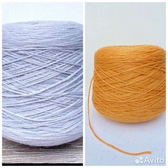 Итальянская пряжа в бобинах