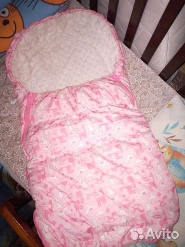 Конверт зимний на выписку