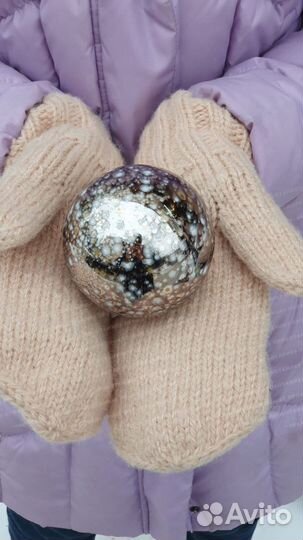 Набор елочных игрушек, стекло