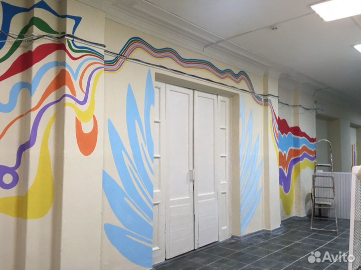 Художник роспись стен барельеф