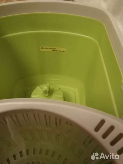 Ведро для вращающийся швабры с отжимом