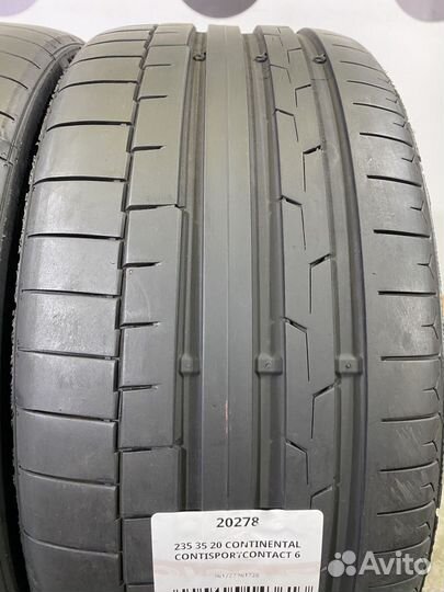 Continental ContiSportContact 6 235/35 R20