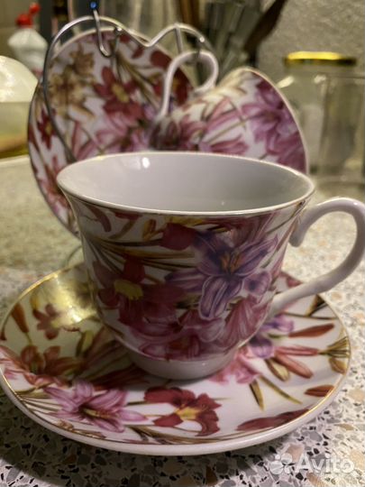 Чайный сервиз 2шт