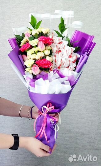 Букет из конфет Raffaello/подарок учителям